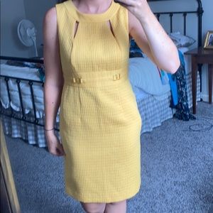 Yellow Business Dress